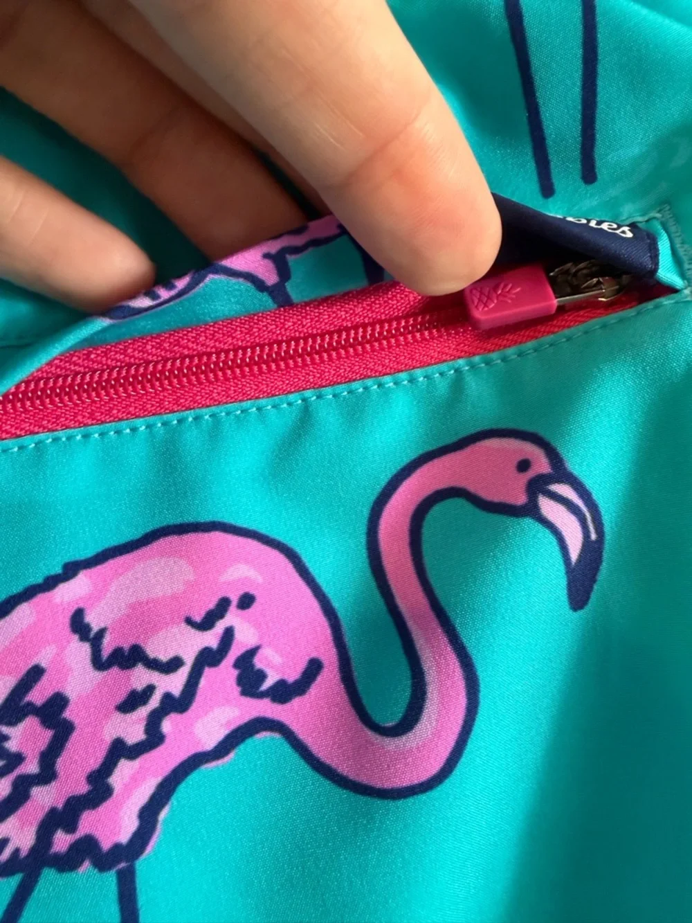Chubbies Swim Trunks Flamingo Multi Pocket Shorts